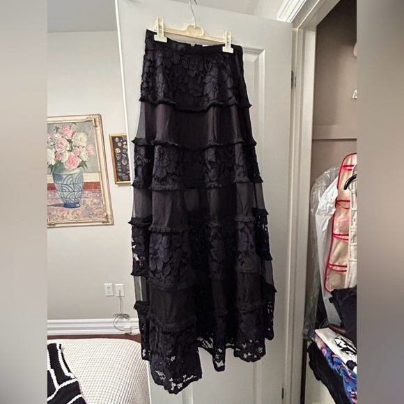 Alexis Dresses & Skirts - Black Alexis Lace Skirt